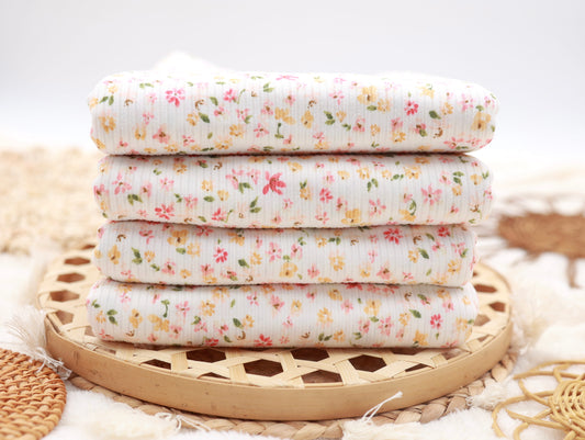 (Rib) Ditsy Spring Florals