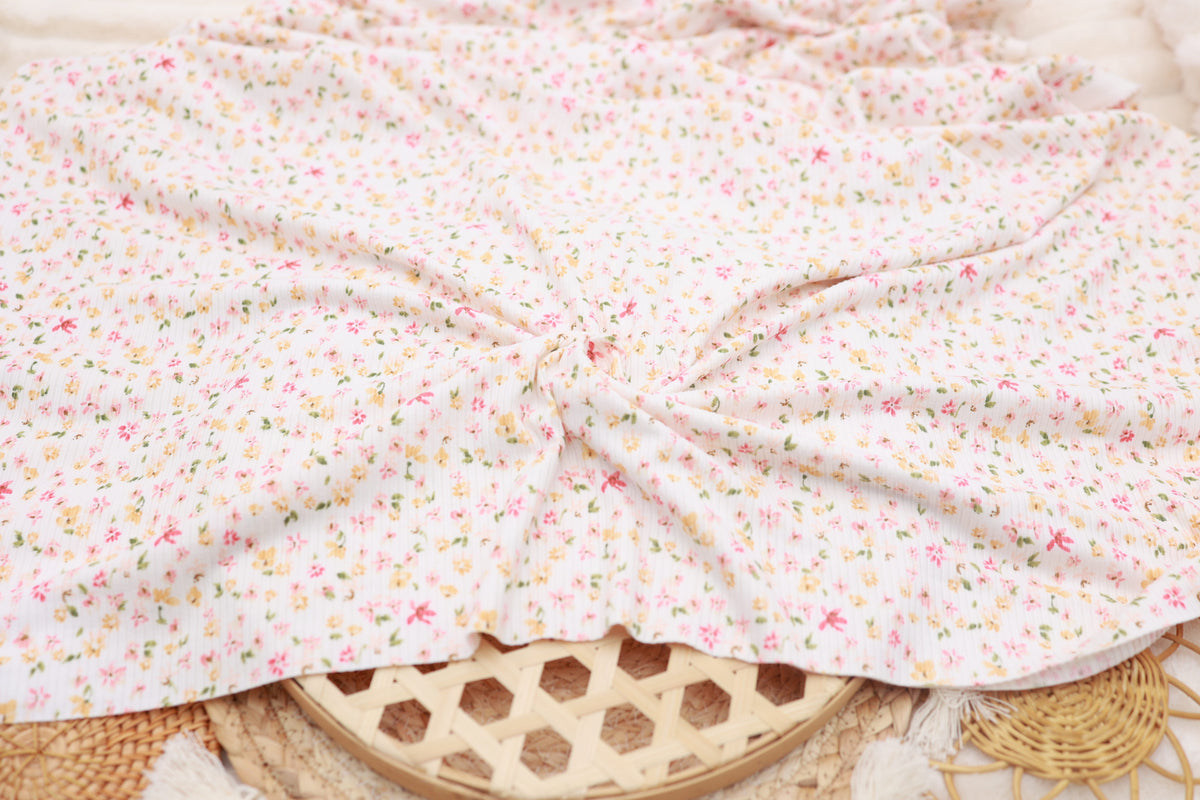 (Rib) Ditsy Spring Florals