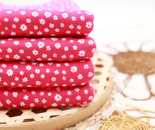 (DBP) Ditsy Floral on Fuchsia