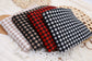 (Rib) Gingham Plaid Black/White