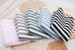 (Rib Fleece) Stripes CoCo & White