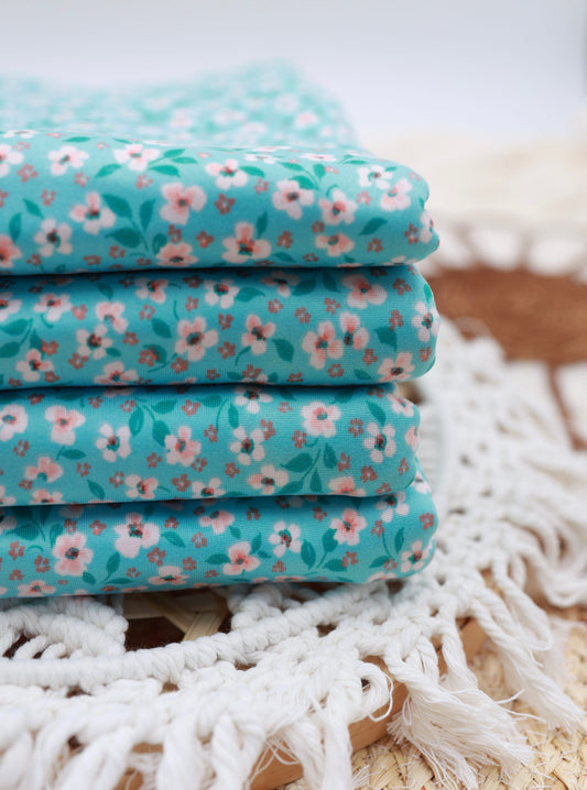 (DBP) Wildflowers On Blue