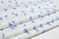 (Rib) Blue Bows On Ivory