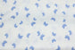 (Rib) Blue Bows On Ivory