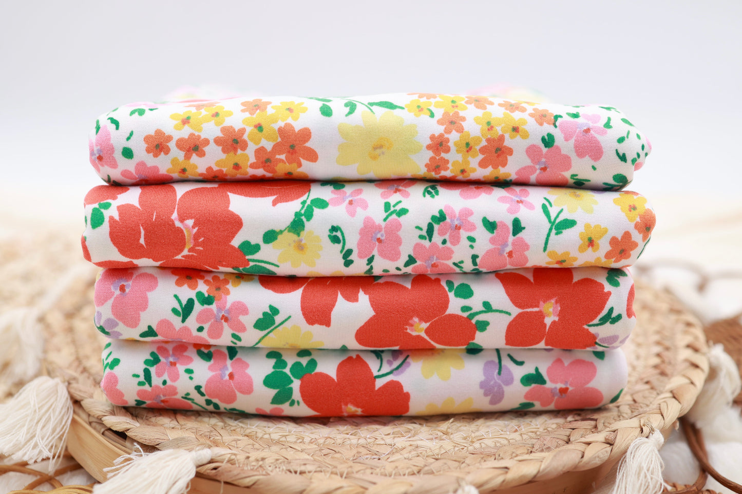 (DBP) Floral Patch Bloomfield Ivory