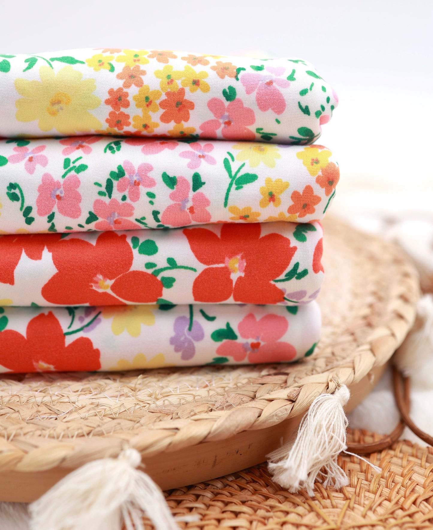 (DBP) Floral Patch Bloomfield Ivory