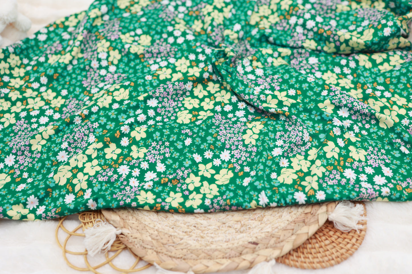 (DBP) Floral Patch Bloomfield Green