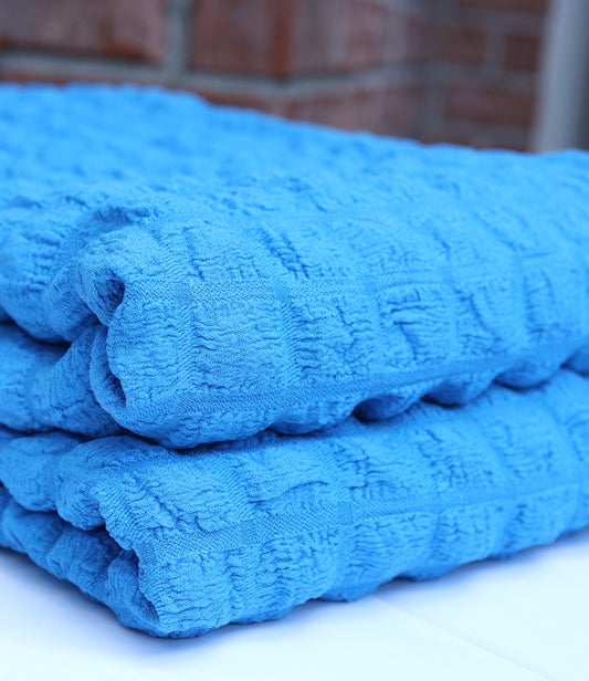 (Jacquard) Large Popcorn Blue Jewel
