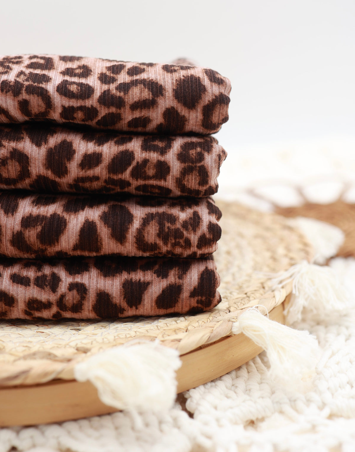 (Rib) Cheetah On Brown
