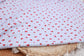 (Rib) Strawberry On Blue Gingham