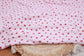 (Rib) Strawberry On Pink Gingham
