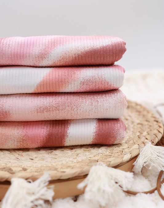 (Rib) Tie Dye Blush
