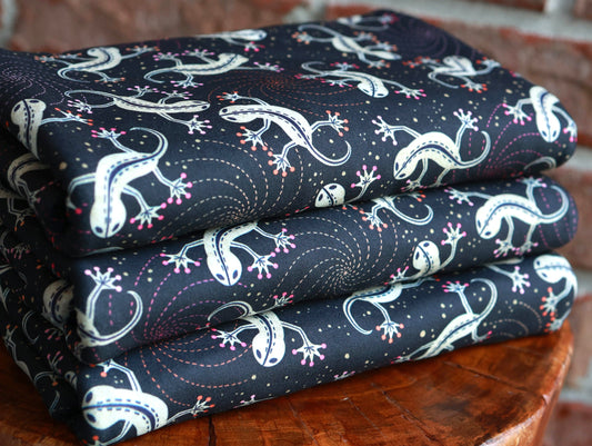 (DBP) Cosmic Salamanders On Black