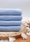 2x2 Rib Solid Blue Spring