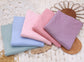 2x2 Rib Solid Pink Spring