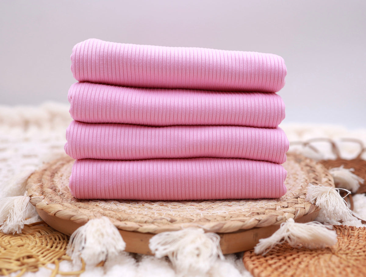 4x2 Rib Solid Pink Twinkle