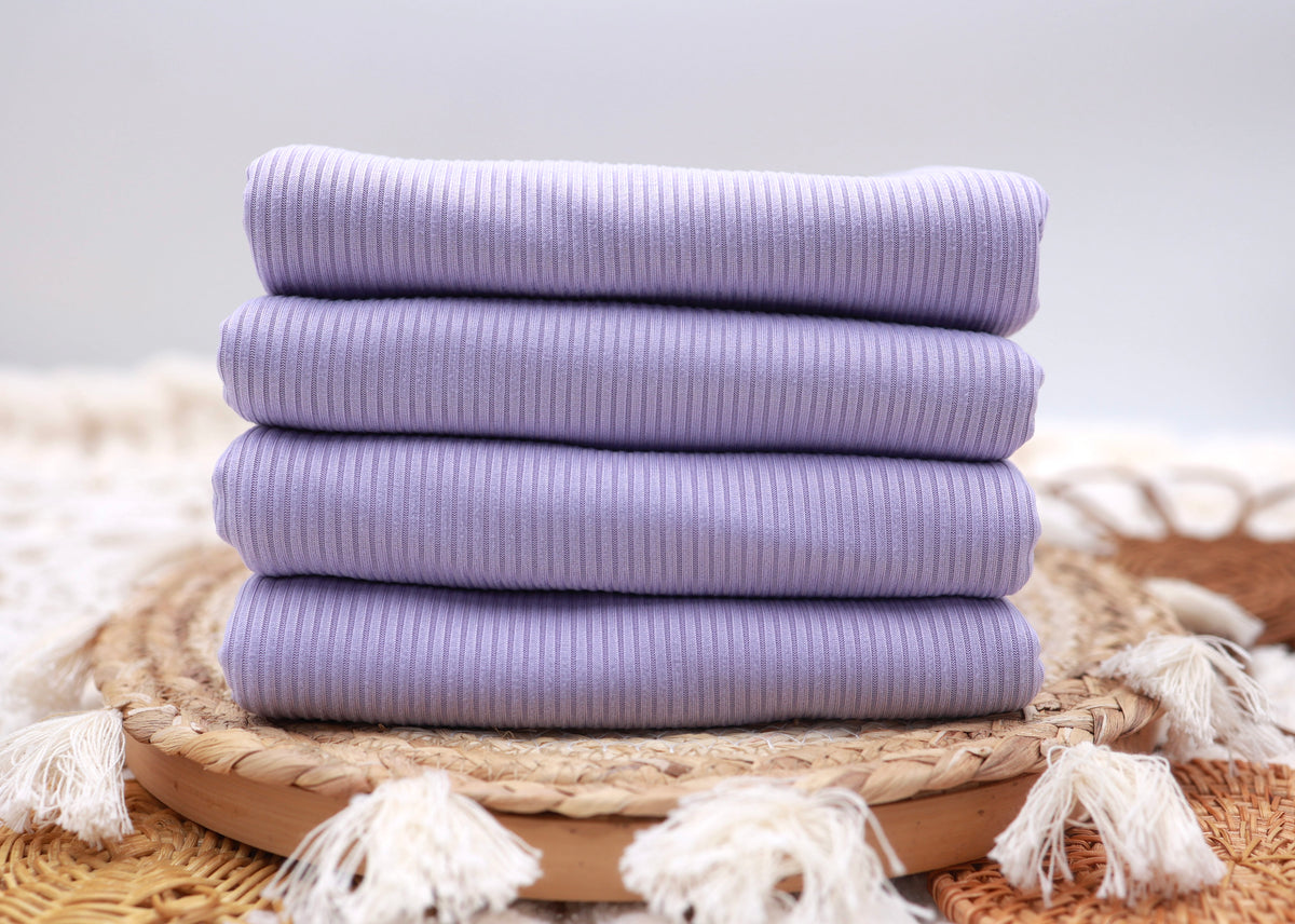 4x2 Rib Solid Lt Purple