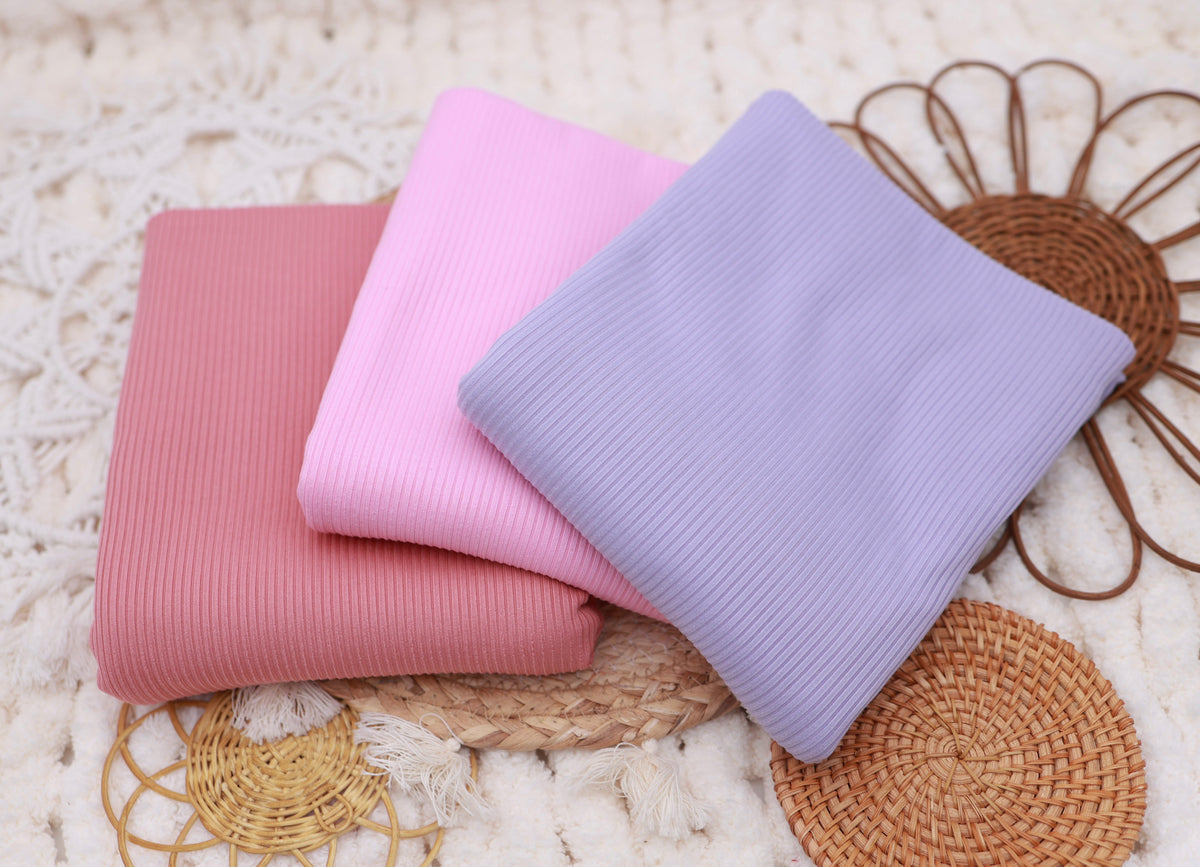 4x2 Rib Solid Lt Purple