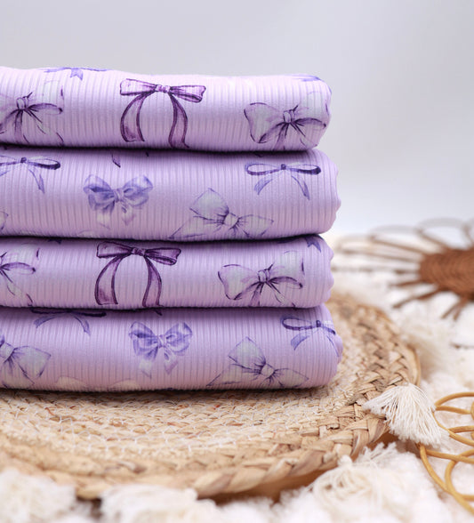 (Rib) Bows On Purple