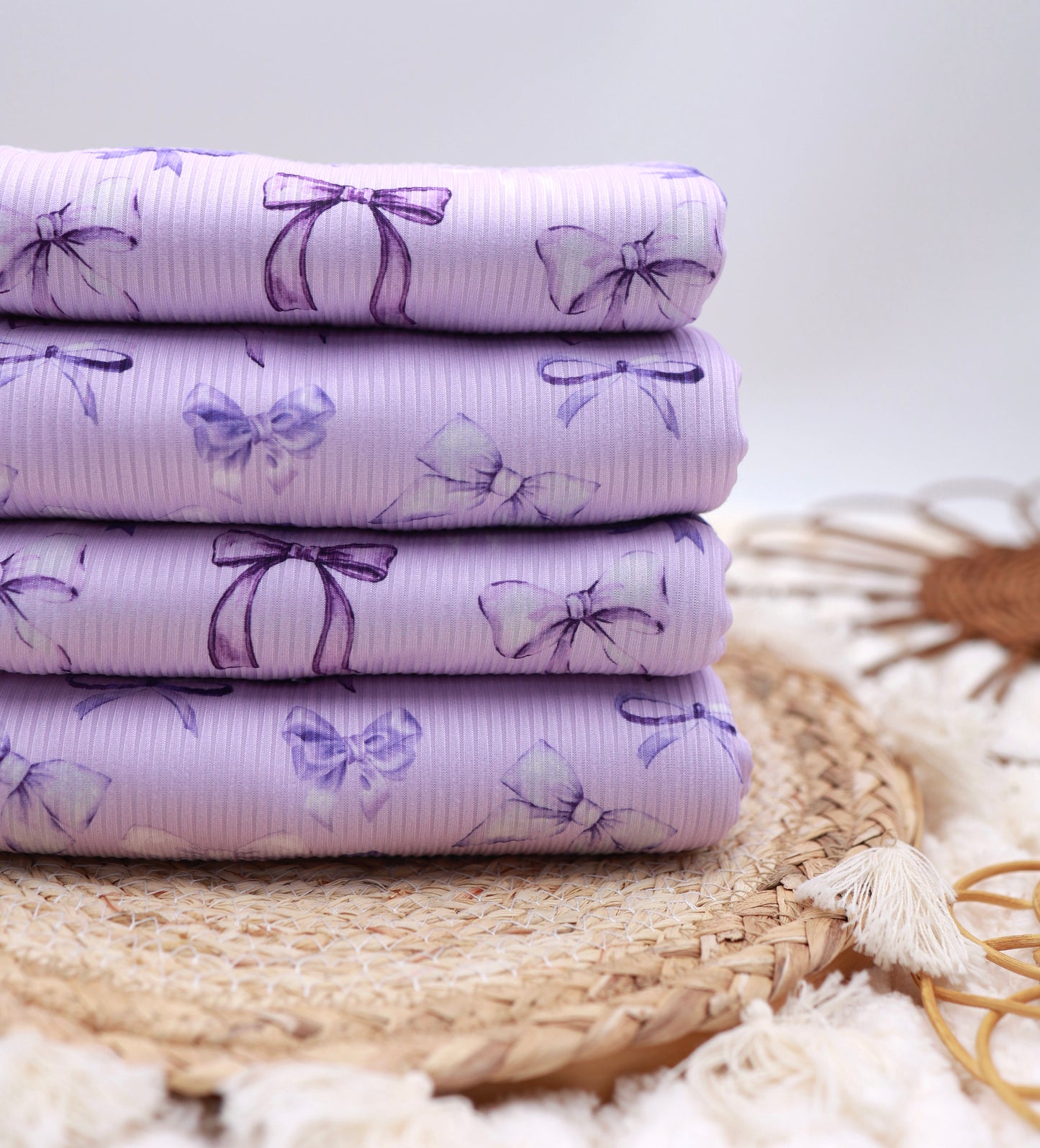 (Rib) Bows On Purple