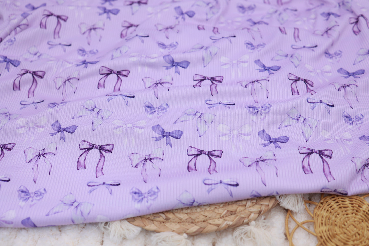 (Rib) Bows On Purple