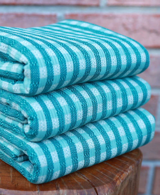 (Rib) Gingham Plaid Green/Sage