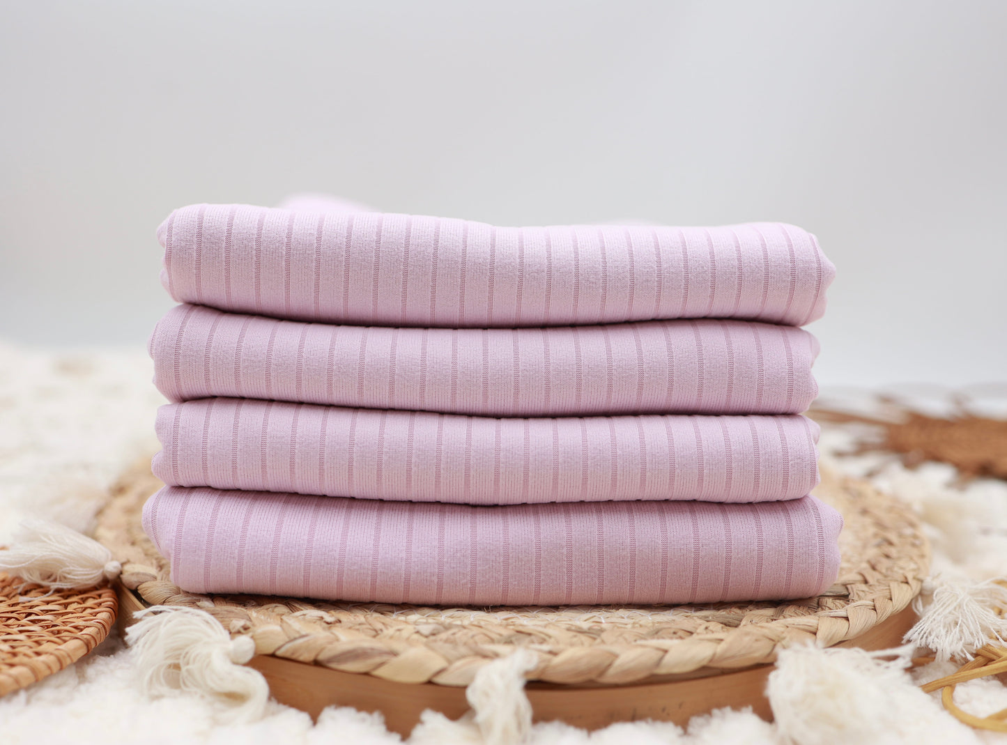 (8x3) Solid Pale Rose