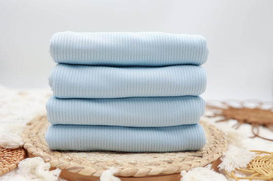 4x2 Rib Solid Blue Spring