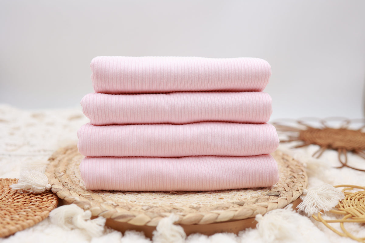 4x2 Rib Solid Blush Spring