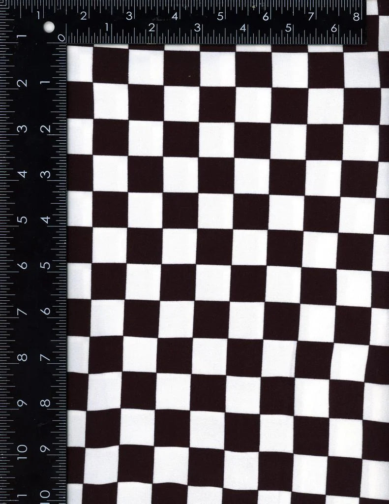 (DBP) Checkered Black & White