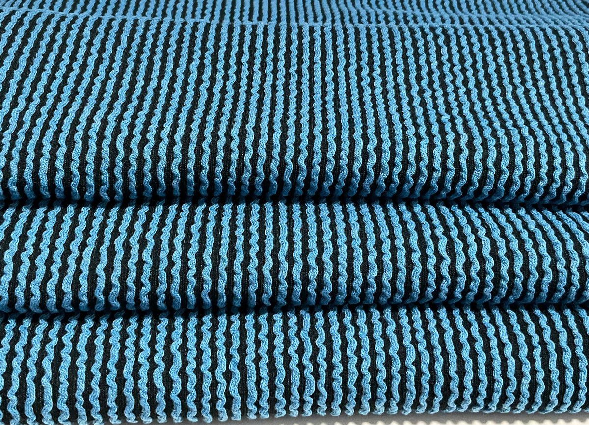 (Urban Rib) Black/Cobalt Blue