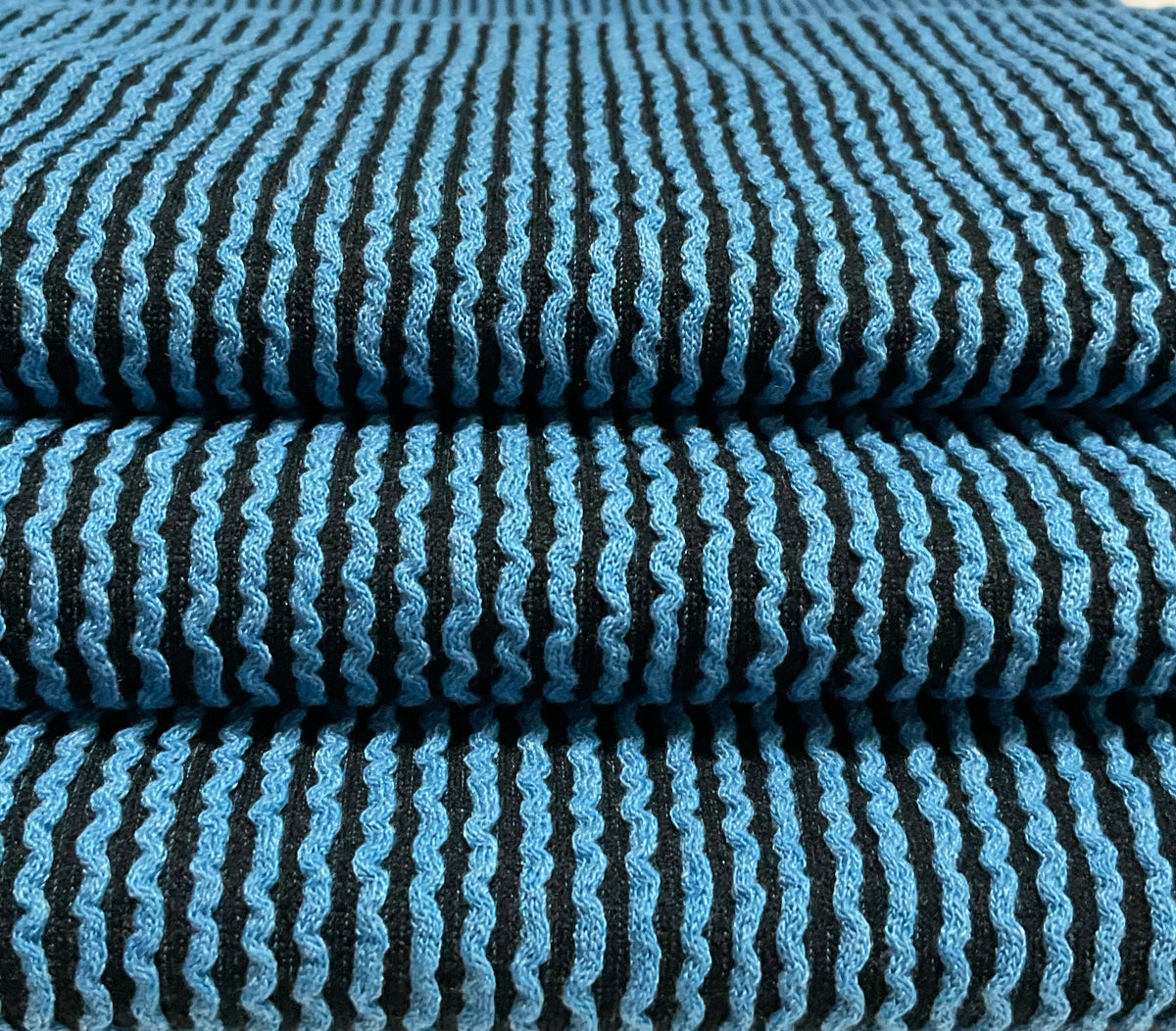 (Urban Rib) Black/Cobalt Blue