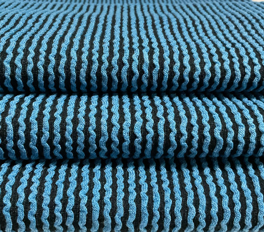 (Urban Rib) Black/Cobalt Blue