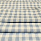 (Rib) Gingham Plaid Blue