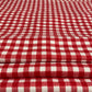 (Rib)Gingham Plaid Red