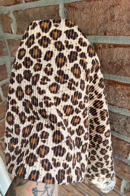 (Urban Rib) Tan Leopard