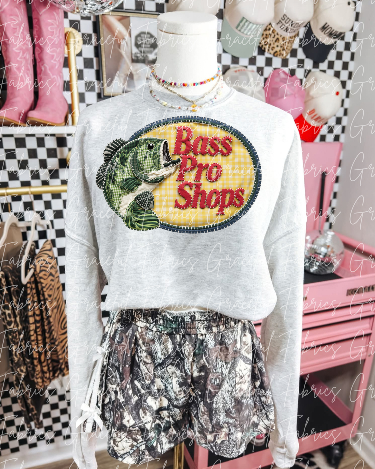 Gingham Bass BP003