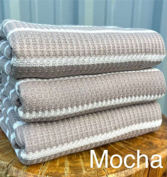 (Waffle) Stripes On Mocha