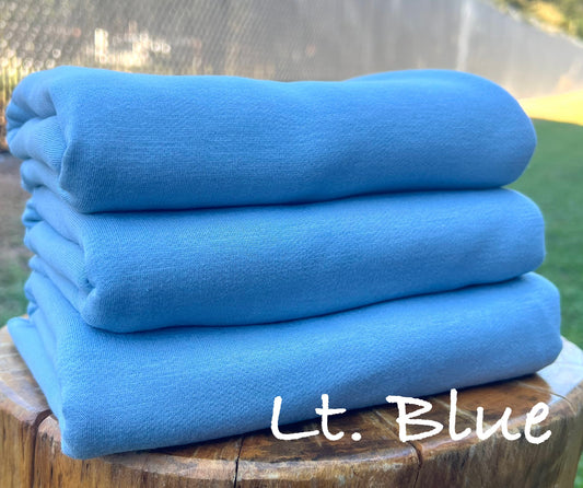 (French Terry) Solid Lt. Blue