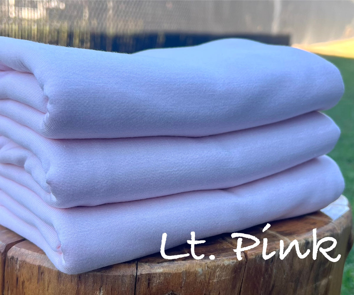 (French Terry) Solid Lt. Pink
