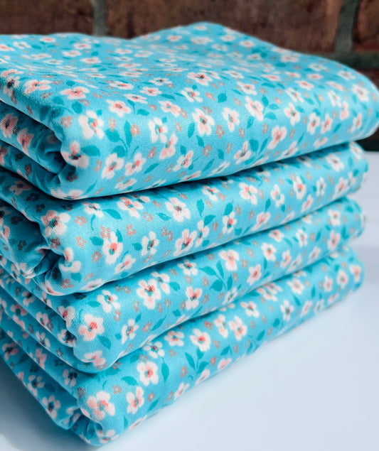 (DBP) Wildflowers On Blue