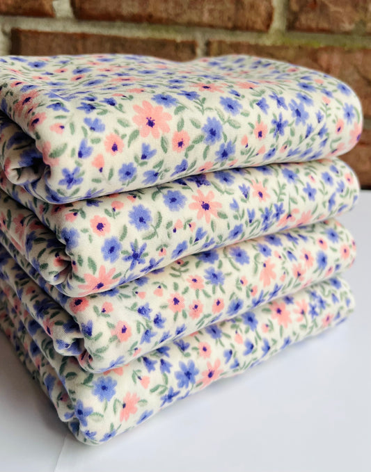 (DBP) Vintage Floral Pink & Lilac