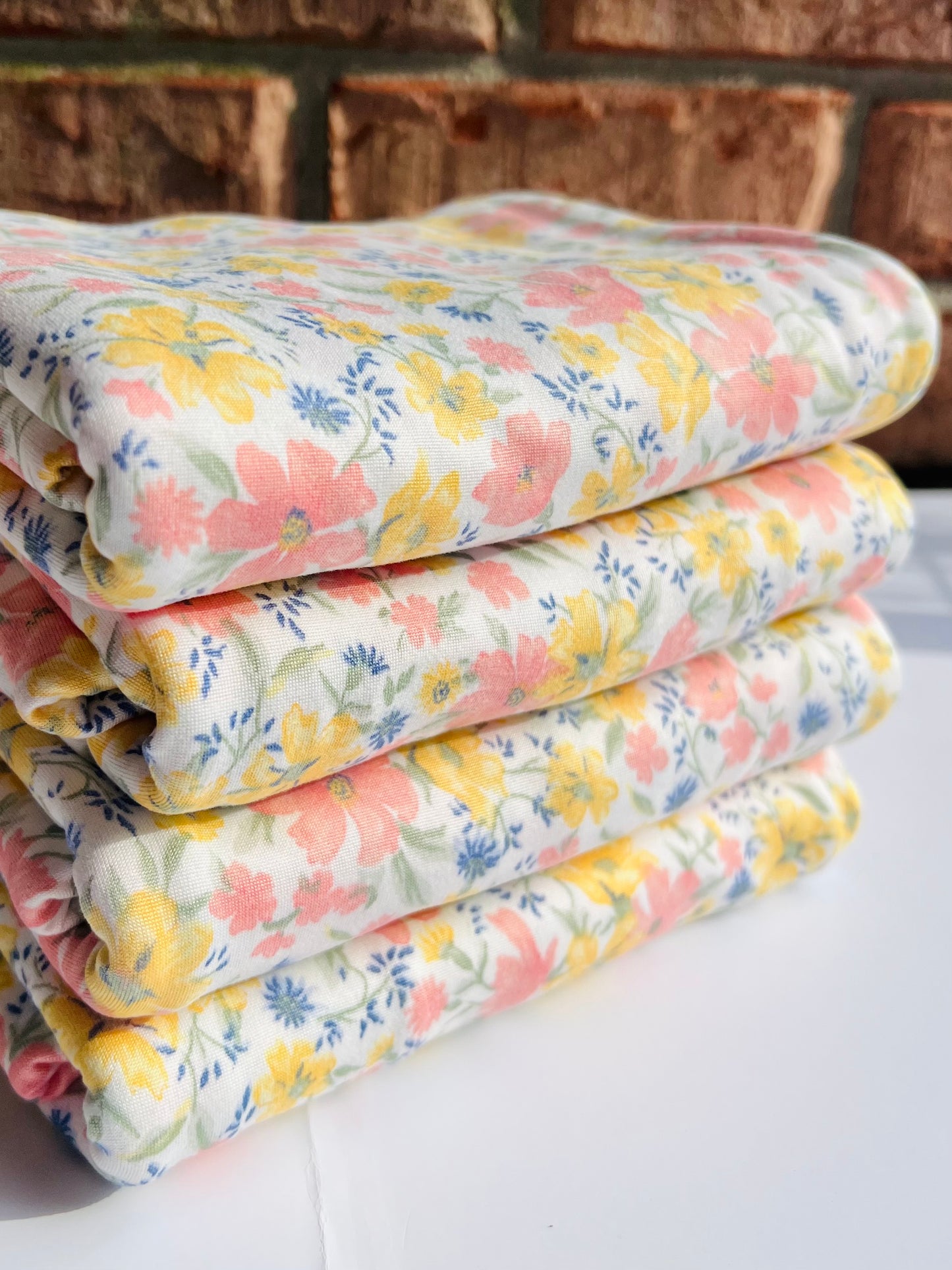 (DBP) Botanical Floral Pink & Lemon