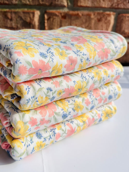 (DBP) Botanical Floral Pink & Lemon