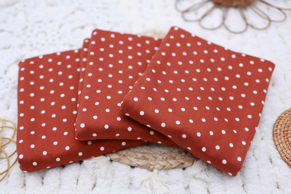 (DBP) Polka Dots Rust