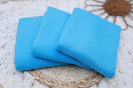 4x2 Rib Solid Baby Blue
