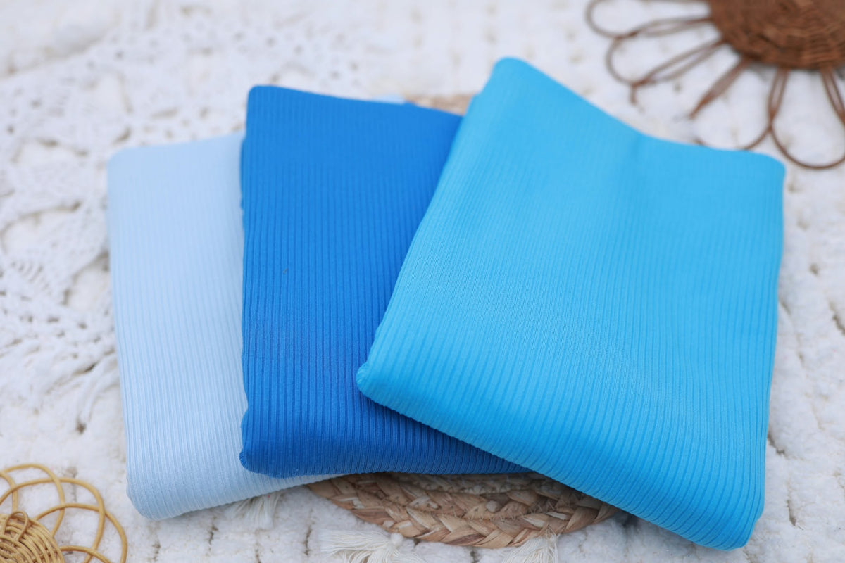 4x2 Rib Solid Baby Blue