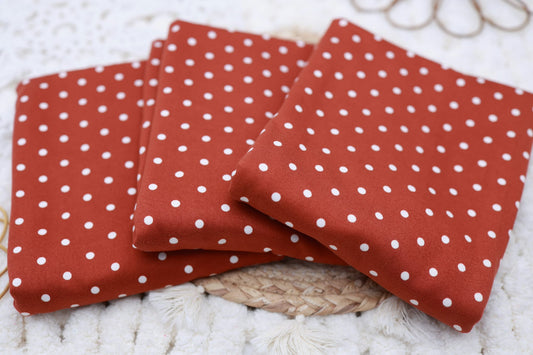 (DBP) Polka Dots Rust