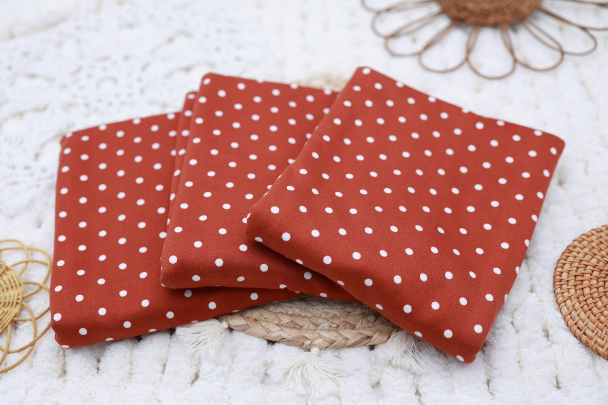 (DBP) Polka Dots Rust