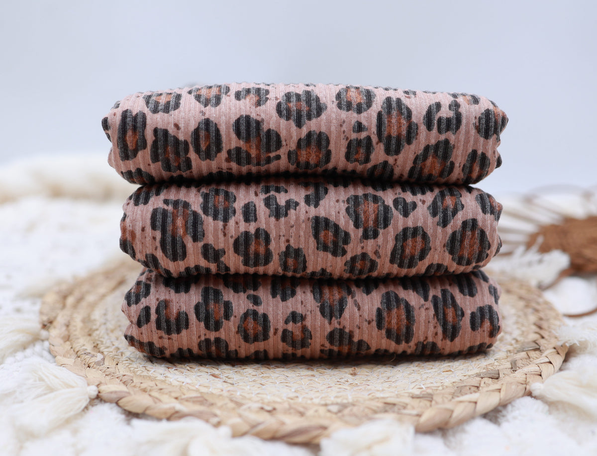 (Urban Rib) Leopard On Mocha
